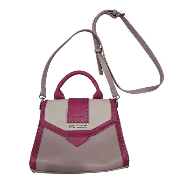 Steve Madden Handbags - Steve Madden Aubriel Mini Purse Handbag Top Handle Shoulder Bag Pink Y2K Preppy